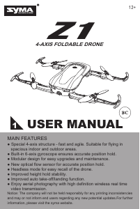 Manual Syma Z1 Drone