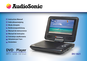 Bruksanvisning AudioSonic DV-1821 DVD spelare