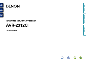 Handleiding Denon AVR-2312CI Receiver