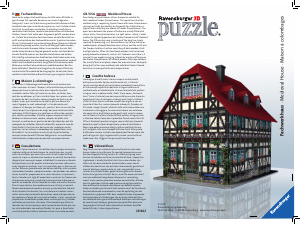 Bedienungsanleitung Ravensburger Medieval House 3D-Puzzle