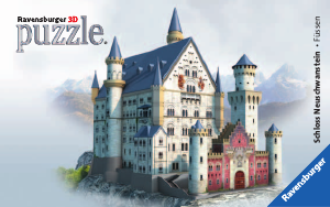 Manual de uso Ravensburger Neuschwanstein Castle Rompecabezas 3D