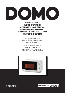 Manual Domo DO2324 Microwave