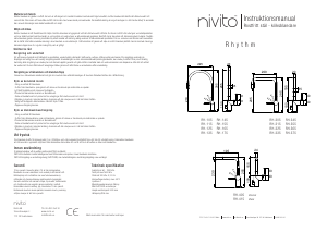 Bruksanvisning Nivito RH-345 Rhythm Blandare