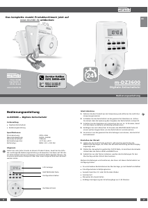 Bedienungsanleitung Mumbi m-DZ3600 Zeitschaltuhr