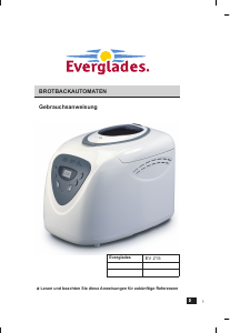 Manual Everglades EV 215 Bread Maker