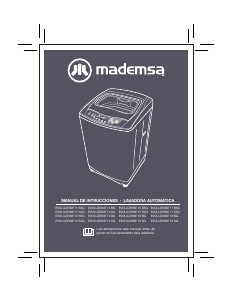 Manual de uso Mademsa Evoluzione 18 BG Lavadora