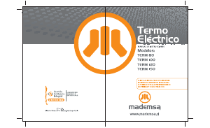 Manual de uso Mademsa Term 80 Calentador de agua