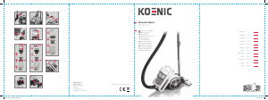 Εγχειρίδιο Koenic KVC 3121 A Ηλεκτρική σκούπα