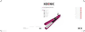 Εγχειρίδιο Koenic KHS 402 P Ισιωτικό μαλλιών