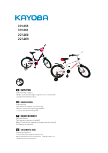 Manual Kayoba 001-261 Bicycle