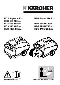 Bruksanvisning Kärcher HDS 695 M Eco Högtryckstvätt