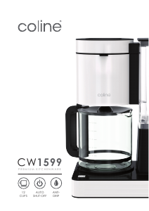 Manual Coline CW1599 Coffee Machine