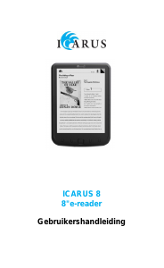 Handleiding ICARUS 8 E-reader