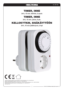 Käyttöohje Biltema 88-163 Aikakytkin