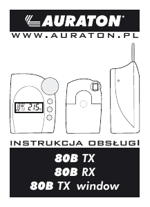 Instrukcja Auraton 80B RX Termostat