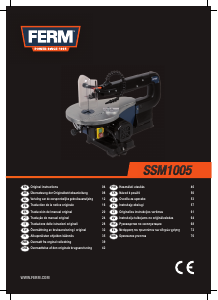 Manual FERM SSM1005 Jigsaw