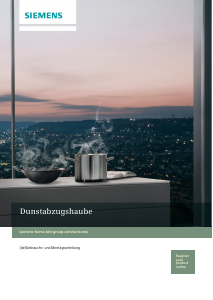 Bedienungsanleitung Siemens LI97RA530C Dunstabzugshaube