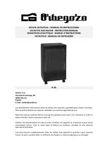 Manual Orbegozo H 55 Aquecedor