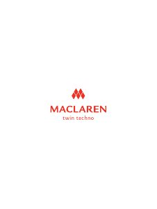 Handleiding Maclaren Twin Techno Kinderwagen
