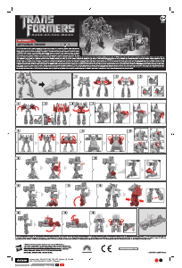 Руководство Hasbro 28737 Transformers Mechtech Optimus Prime