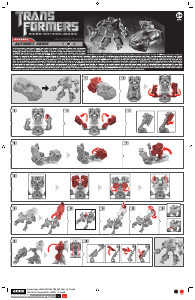 Kasutusjuhend Hasbro 28742 Transformers Mechtech Skids