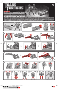 كتيب 28743 Transformers Mechtech Roadbuster Hasbro