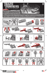 Руководство Hasbro 28743 Transformers Mechtech Roadbuster