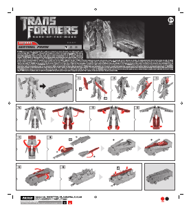Instrukcja Hasbro 28771 Transformers Sentinel Prime