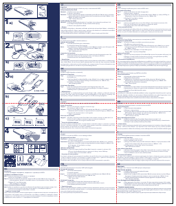 Manuale Varta 57972 LCD 18200 Caricatore portatile