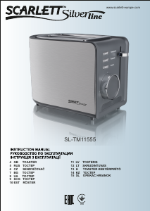 Manual Scarlett SL-TM11555 Toaster