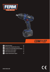 Manual FERM CDM1127 Drill-Driver