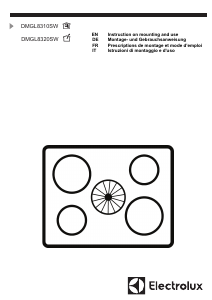 Bruksanvisning Electrolux DMGL8320SW Köksfläkt