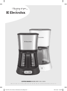 Kullanım kılavuzu Electrolux EKF5110 Kahve makinesi