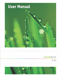 Handleiding PocketBook A 10 E-reader