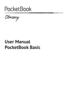 Manual PocketBook Basic New E-Reader