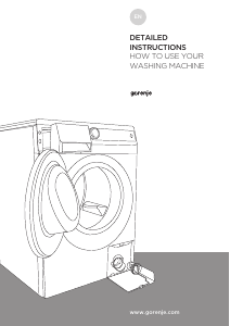 Handleiding Gorenje W8844H Wasmachine