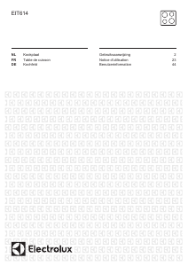 Handleiding Electrolux EIT614 Kookplaat