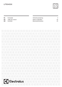 Handleiding Electrolux LIT60430X Kookplaat