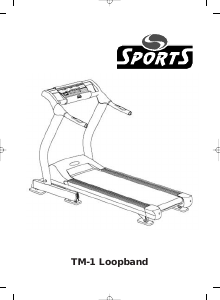 Handleiding Sports TM-1 Loopband