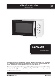 Manuál Sencor ZMW 4217WH Mikrovlnná trouba