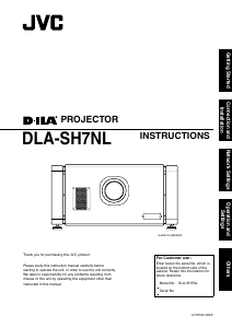 Handleiding JVC DLA-SH7NL Beamer