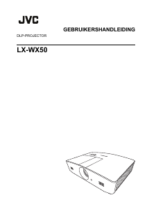 Handleiding JVC LX-WX50 Beamer
