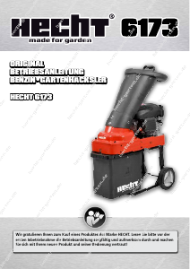 Bedienungsanleitung Hecht 6173 Gartenhäcksler
