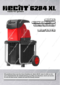 Bedienungsanleitung Hecht 6284 XL Gartenhäcksler