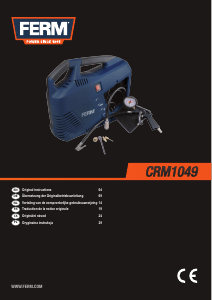 Instrukcja FERM CRM1049 Kompresor