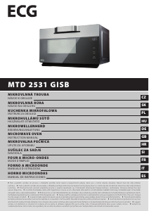 Priručnik ECG MTD 2531 GISB Mikrovalna pećnica