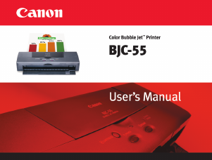 Handleiding Canon BJC-55 Printer