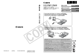 Handleiding Canon Selphy CP600 Printer