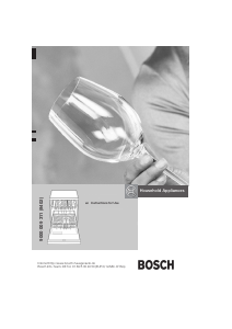 Handleiding Bosch SGI57MO5GB Vaatwasser