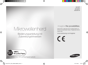 Bedienungsanleitung Samsung CE107FT Mikrowelle